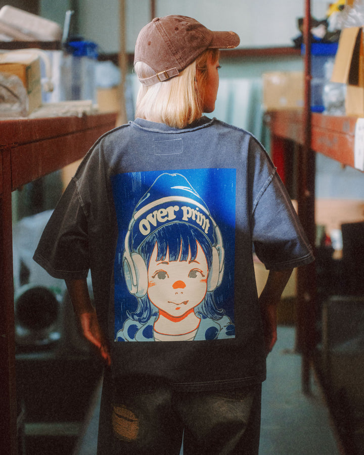 POP ART pigment Tee Ver:12 GLOW IN THE DARK