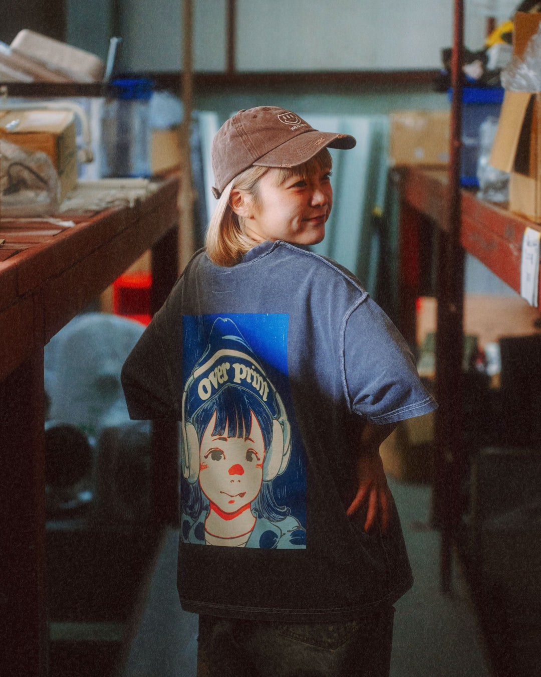 POP ART pigment Tee Ver:12 GLOW IN THE DARK