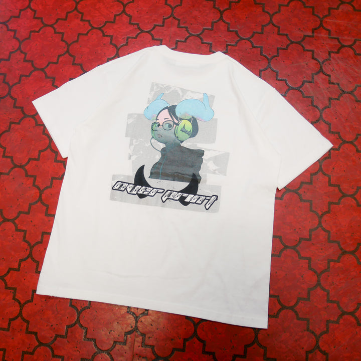 (3.20 22:00new release)Satan Tee *COTOH(white)