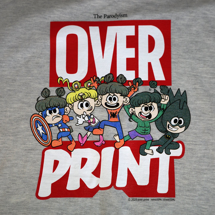 (5.24 22:00new release)NO HEROES Tee (ash)
