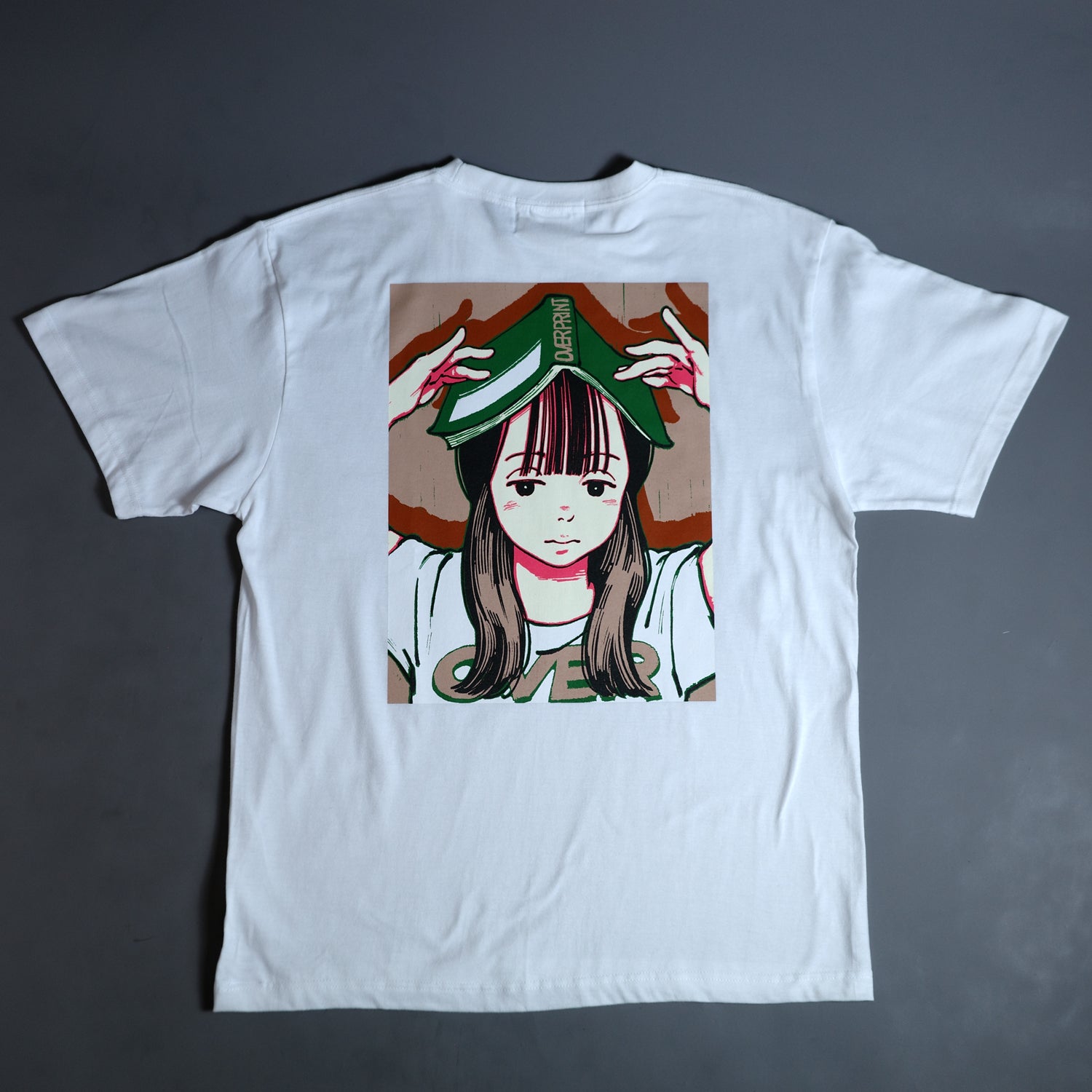 口コミ サイト 商品 release)POP new 22:00 5.18 ART print over – green Ver:10 Tee トップス