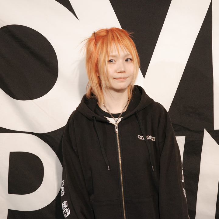 OVERPRINT Zip Hoodie_PINC NOISE