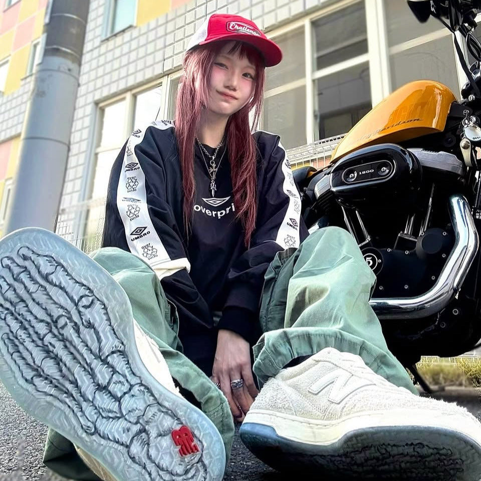 UMBRO * over print Drill top