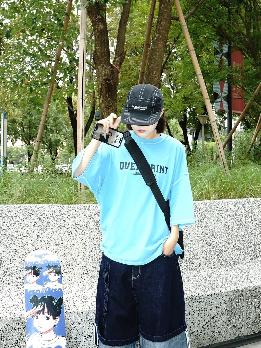 FLASH AND BACK *VOID pigment Tee